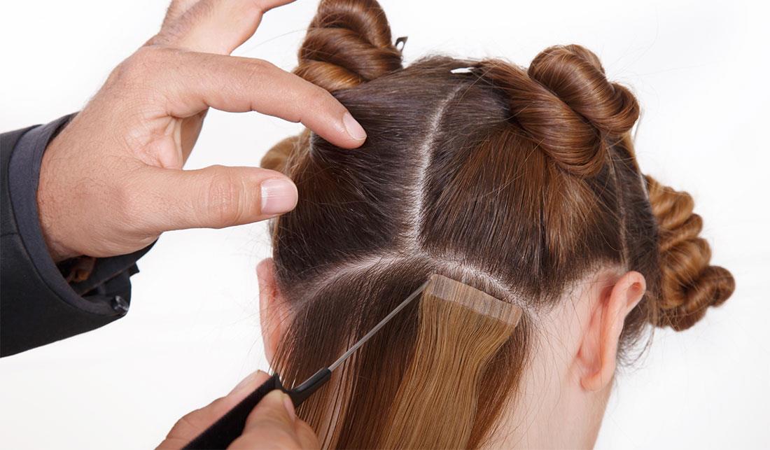 extension capelli adesivi