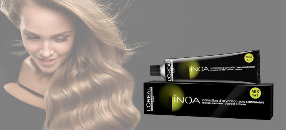 Inoa L'Oreal Professionnel: la tinta senza ammoniaca che copre il 100% dei capelli bianchi