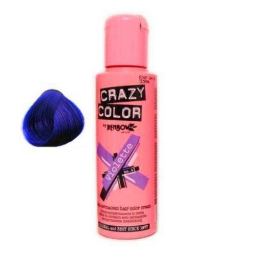 Crazy Color 43 Violette 100 ml colore semipemanente per capelli