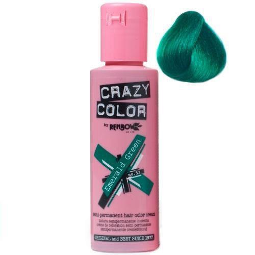 Crazy Color 53 Emerald Green 100ml