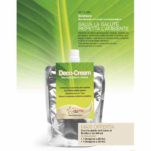 Emotion Hair DecoCream decolorante in crema  500ml