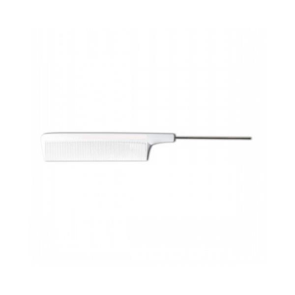 Acca Kappa Pettine Bianco con Codetta Metallica 7261B