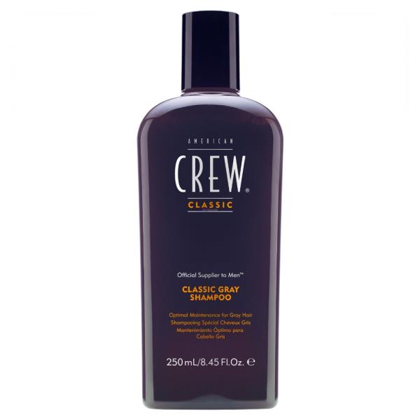 American Crew Gray Shampoo 250 ml per il mantenimento dei capelli grigi