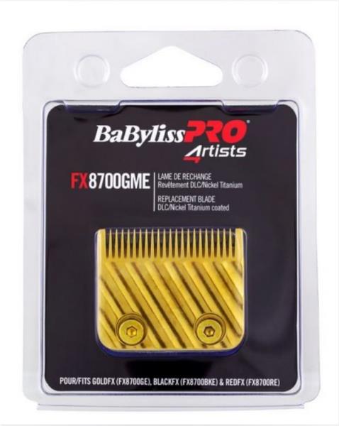 BABYLISS PRO FX8700GME TESTINA CON LAMA DI RICAMBIO PER FX8700 GOLD, BLACK E RED