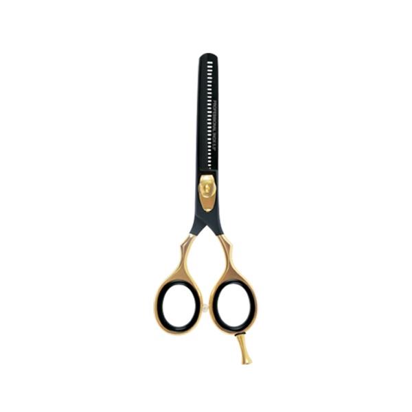 FORBICE TAGLIO DA SFOLTIRE BLACK & GOLD 5,5" IN ACCIAIO INOSSIDABILE