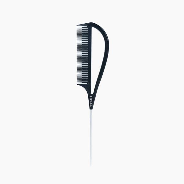 BIFULL GRIP COMB - PETTINE PER MECHES CON MANICO E PUNTA IN METALLO