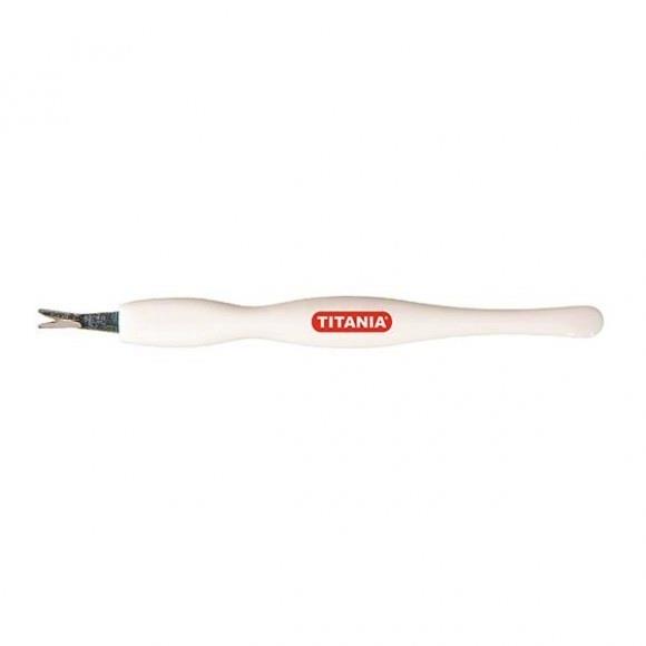 BIFULL TAGLIACUTICOLE PER MANICURE CON PUNTA A V 9,6CM