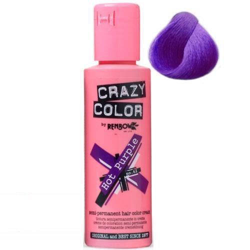 Crazy Color 62 Hot Purple 100 ml