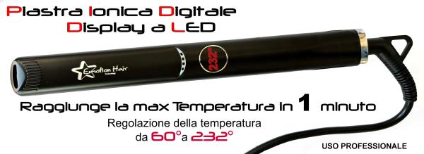 Piastra per capelli Medium Emotion Hair Tourmaline Ionic