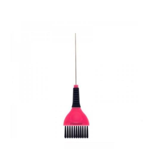 FRAMAR PIN TAIL BRUSH PENNELLO A CODA IN FERRO ROSA