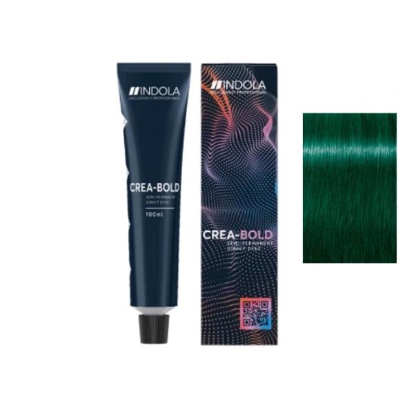 Indola Crea-Bold colore semi-permanente 100ml Teal green