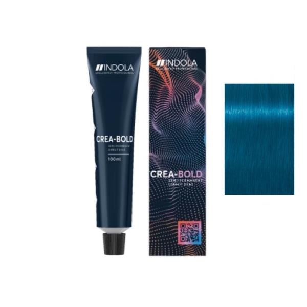 Indola Crea-Bold colore semi-permanente 100ml Turquoise blue