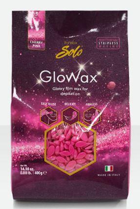 ITALWAX CHERRY PINK GLOWAX CERA PER DEPILAZIONE BRASILIANA 400G