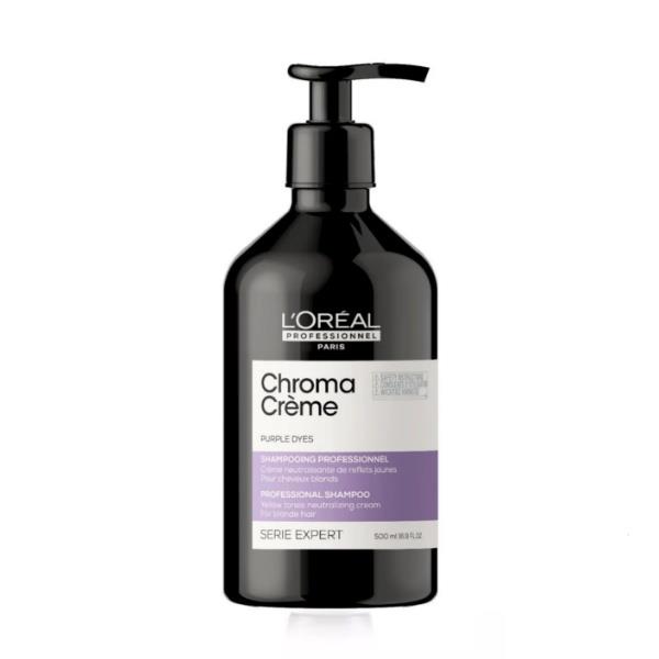 L'Orèal Chroma Crème Purple shampoo antigiallo 500 ml