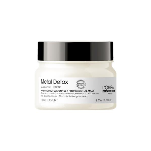 l'Oreal Metal Detox Maschera 250 ml protegge dal deposito di metallo