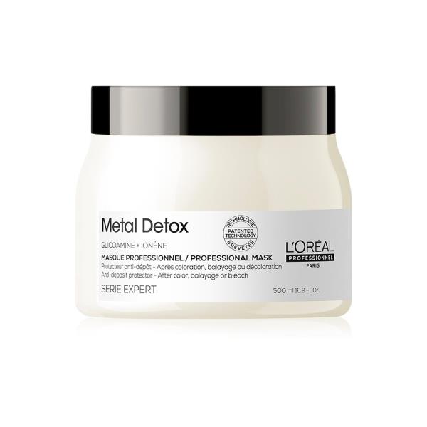 l'Oreal Metal Detox Maschera protettiva anti-deposito 500 ml 