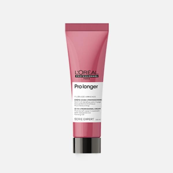 L'Orèal Pro Longer Leave-in Cream 150 ml riduce la rottura dei capelli.