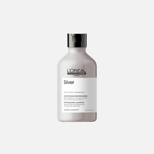 l'Oreal Silver Shampoo anti-giallo 300 ml per capelli grigi o bianchi