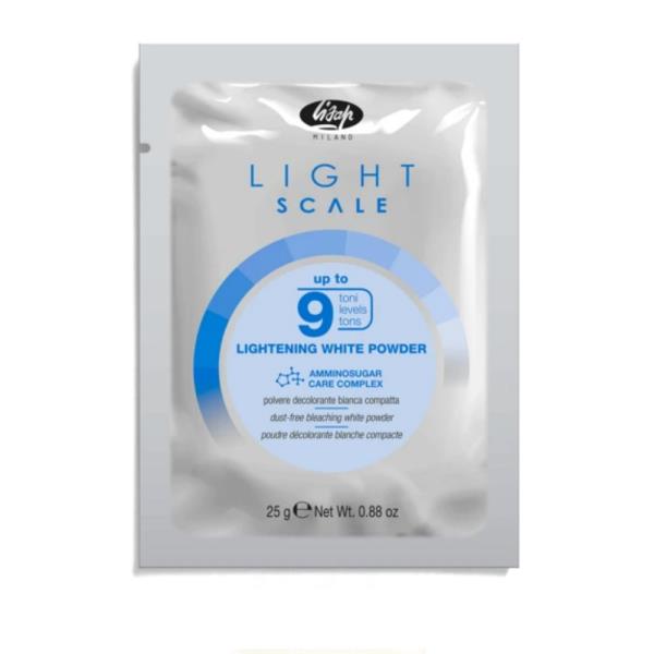 Lisap Light Scale Up To 9 decolorante 12 bustine da 25 gr.