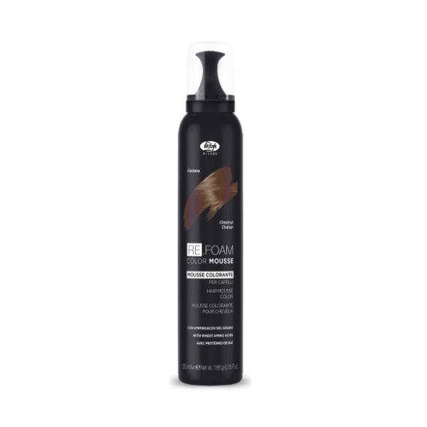 Lisap RE.FOAM Color Conditioning Mousse 200 ml - Castano