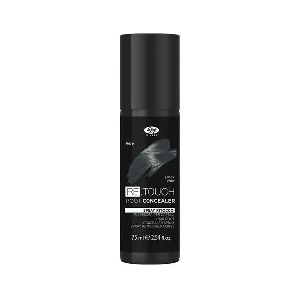 Lisap Retouch Spray per ritoccare la ricrescita 75ml Nero