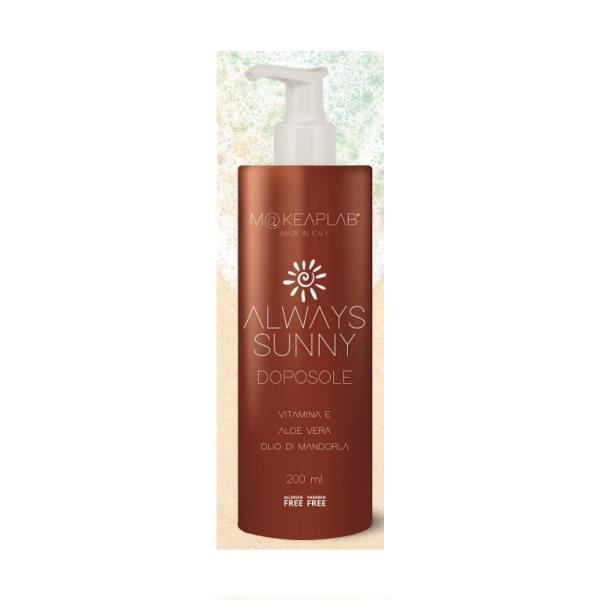 M@KEAPLAB Sunny Always Crema Idratante Doposole 200ml