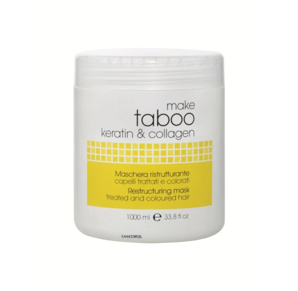 MAKE TABOO KERATIN & COLLAGEN MASCHERA RISTRUTTURANTE 1000ML