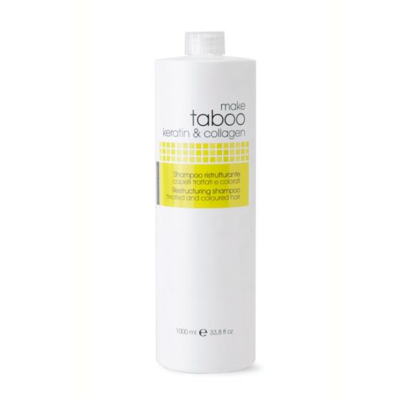 MAKE TABOO KERATIN & COLLAGEN SHAMPOO RISTRUTTURANTE 1000ML