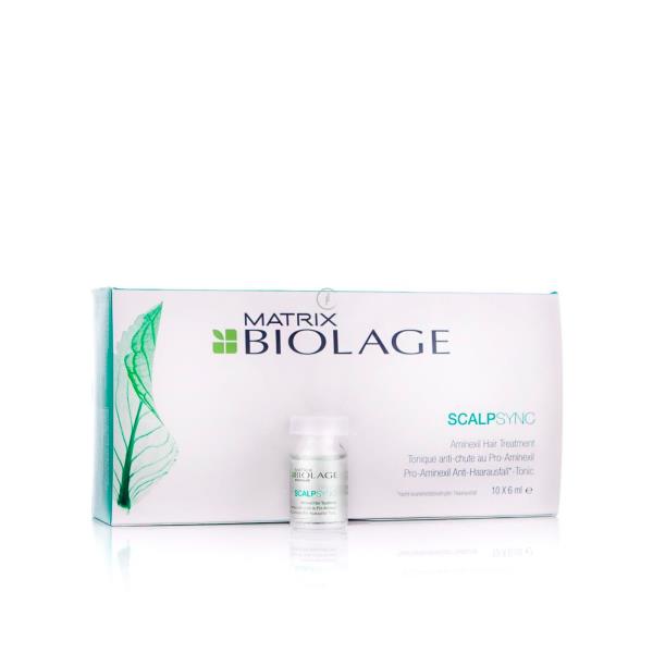 Matrix Biolage Scalpsync Aminexil trattamento anticaduta 10 flaconi x 6ml