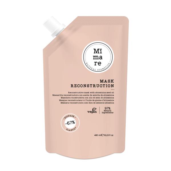 MIMARE MASK RECONSTRUCTION 480ML trattamento ristrutturante