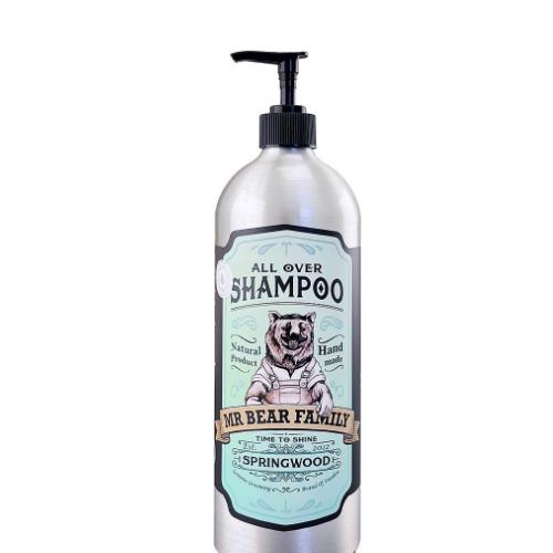 MR BEAR FAMILY SHAMPOO ENERGIZZANTE SPRINGWOOD 1000ML - ALL OVER