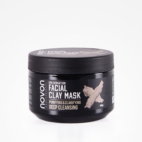 NOVON FACIAL CLAY MASK MASCHERA VISO ALL'ARGILLA 450 ML