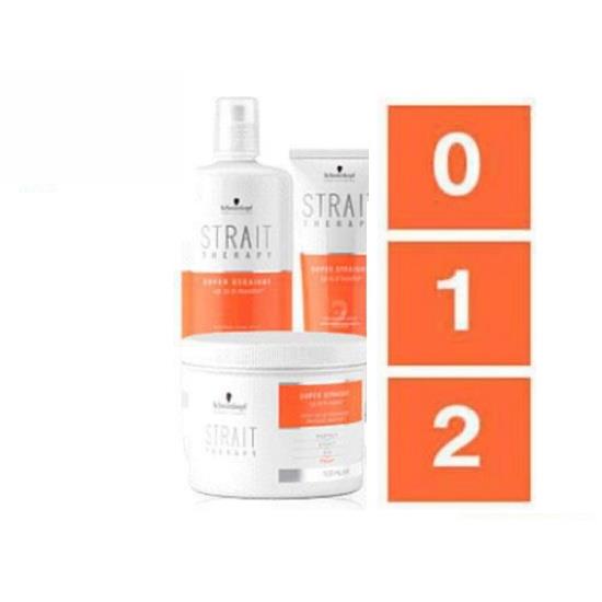 Schwarzkopf Strait Therapy 2 Kit stiratura per capelli rcolorati