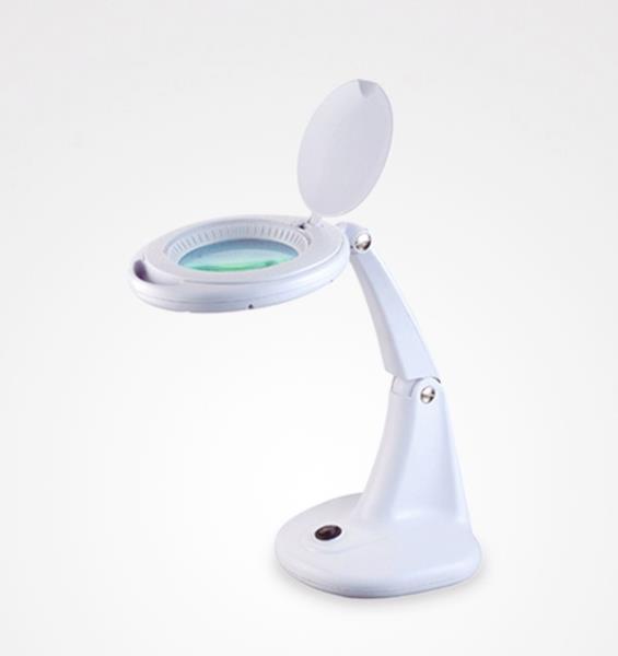 OWL LAMPADA A LED CON LENTE DI INGRANDIMENTO 5 DIOTRIE SNODABILE