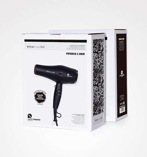 PERFECT BEAUTY PHON IONICO DRYER R-4000 NERO