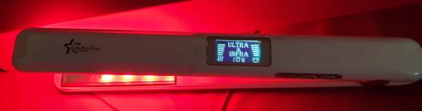 Emotion Hair Tecnology Piastra Ultrasuoni & Infrarossi con display digitale