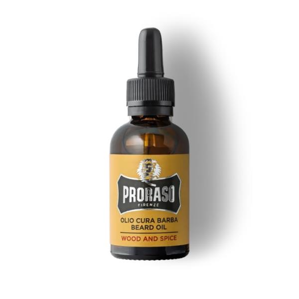 Proraso Giallo Beard oil Cura barba 30 ml Wood and Spice