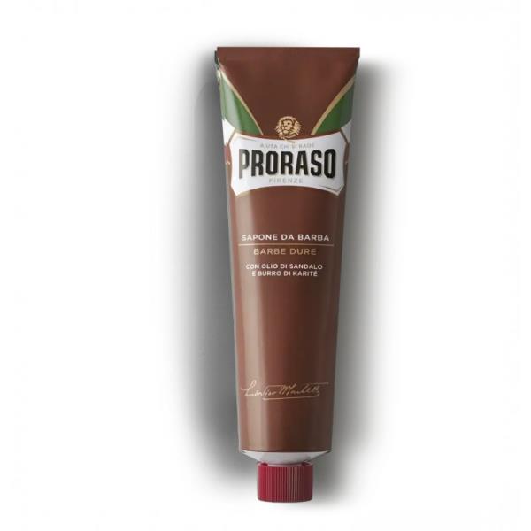 Proraso Rosso Sapone da barba in tubo 150ml per barba dure