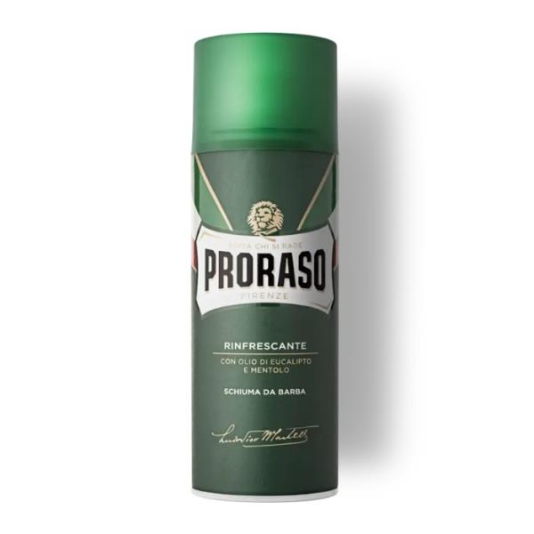 Proraso Verde Schiuma da barba 400ml rinfrescante e rivitalizzante