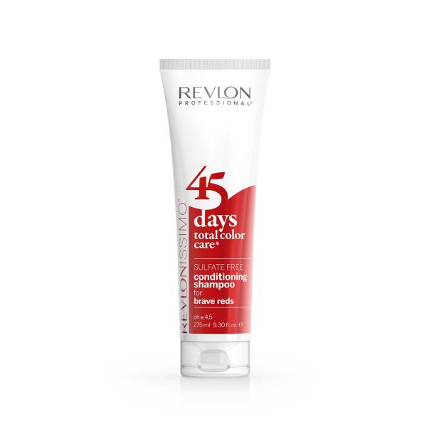 Revlonissimo 45 Days Conditioning Shampoo Brave Reds 275ml
