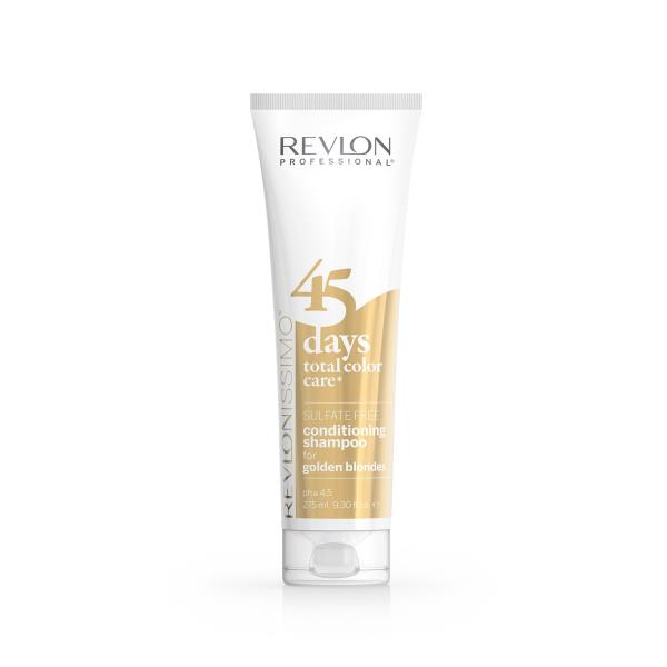 Revlonissimo 45 Days Conditioning Shampoo Golden Blondes 275ml