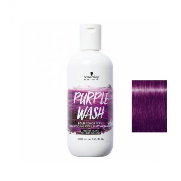 Schwarzkopf Bold Color Wash Purple 300ml shampoo colorante viola