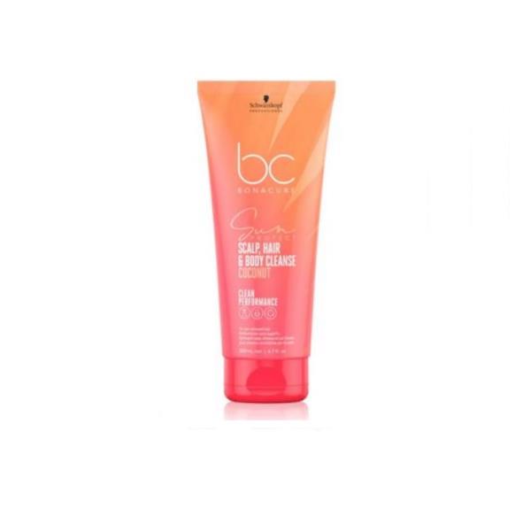 Schwarzkopf Bonacure Sun Protect Scalp Hair & Body Cleanser 200ml