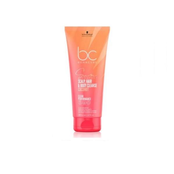 Schwarzkopf Bonacure Sun Protect Scalp Hair & Body Cleanser 200ml