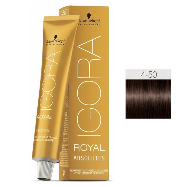 Schwarzkopf Igora Royal Absolutes 4-50 Castano Dorato Naturale 60 ml