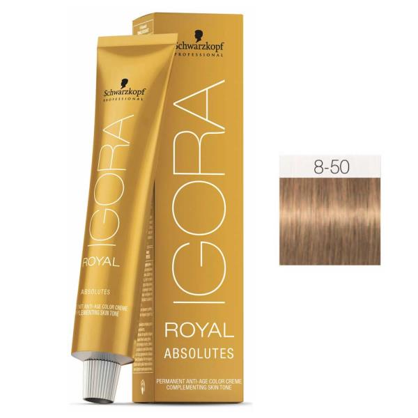 Schwarzkopf Igora Royal Absolutes 8-50 Biondo Chiaro Dorato Naturale 60 ml