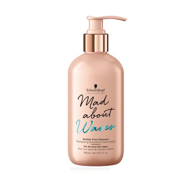 Schwarzkopf Mad About Waves Sulfate Free Cleanser 300 ml