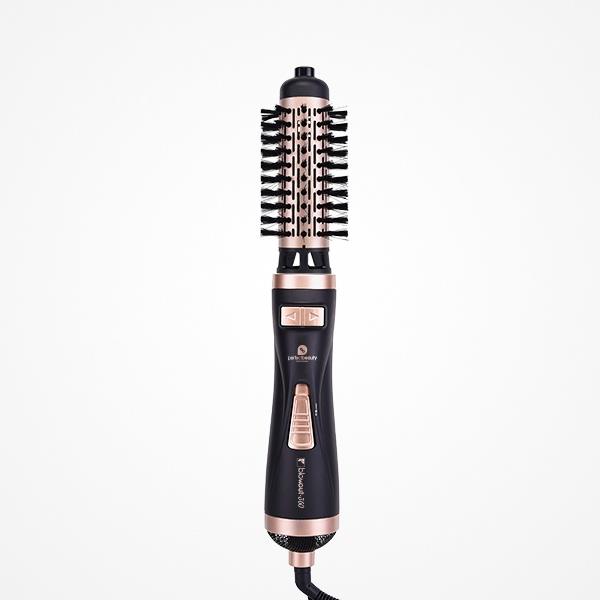 PERFECTBEAUTY SPAZZOLA ASCIUGACAPELLI ROTANTE 2 IN 1 BLOW OUT 360º
