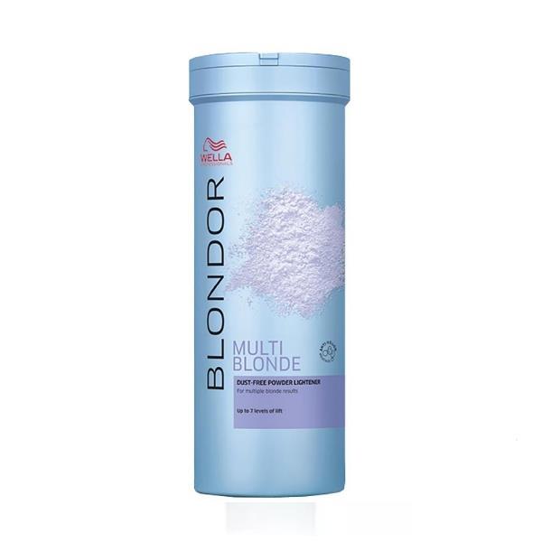 Wella Blondor Multi Blonde Lightener Powder 400 gr decolora fino a 7 toni