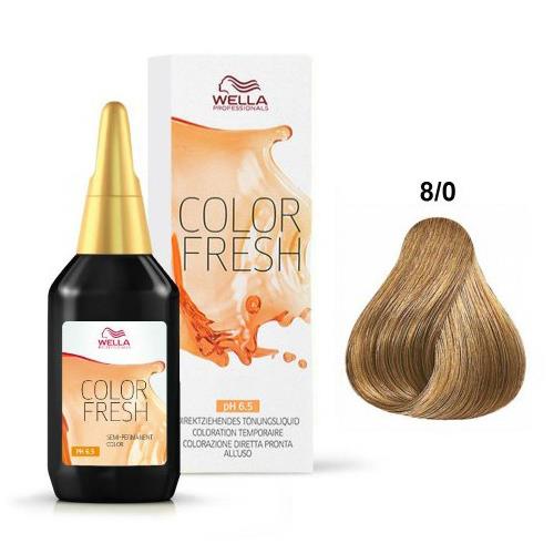 Wella Color Fresh 8/0 Biondo Chiaro 75 ml